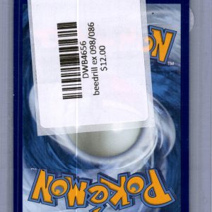 Beedrill ex 098/086, Chaos rising Pokemon card - alternate view