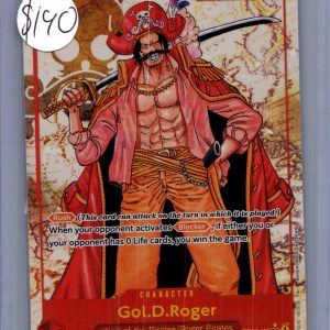 Gol.D.Roger OP09-118 SEc alt art, One Piece Singles One Piece trading card