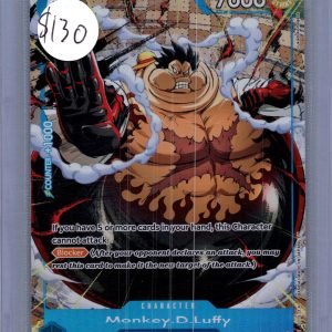 Monkey D Luffy OP11-058 TR, One Piece Singles One Piece trading card