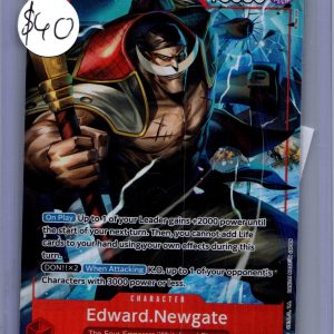 Edward Newgate OP02-004 alt, One Piece Singles One Piece trading card