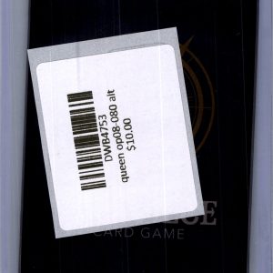 Queen OP08-080 alt, One Piece Singles One Piece trading card - alternate view