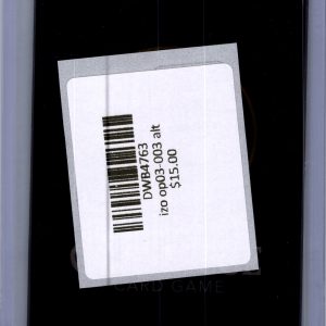 Izo OP03-003 alt, One Piece Singles One Piece trading card - alternate view