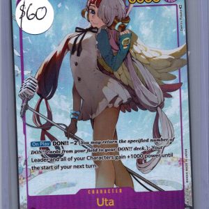 Uta OP02-120 SEC, One Piece Singles One Piece trading card