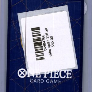 Sabo OP07-118 alt, One Piece Singles One Piece trading card - alternate view