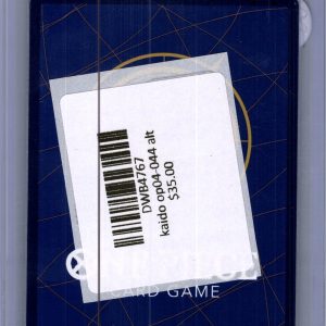 Kaido OP04-044 alt, One Piece Singles One Piece trading card - alternate view