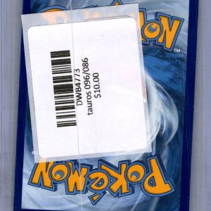 Tauros 096/086, Chaos Rising Pokemon card - alternate view