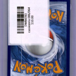 Cassiopeia 086/064, Shrouded Fable Pokemon card - alternate view