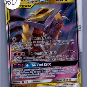 Garchomp and Giratina GX 146/236, Unified Minds Pokemon card