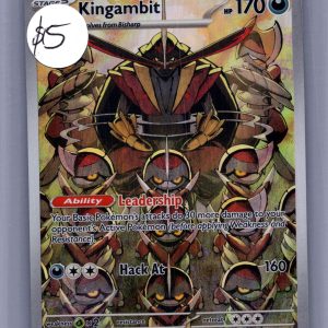 Kingambit 220/198, Scarlett and Violet base Pokemon card