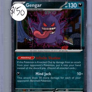Gengar eb games, Promo Pokemon card