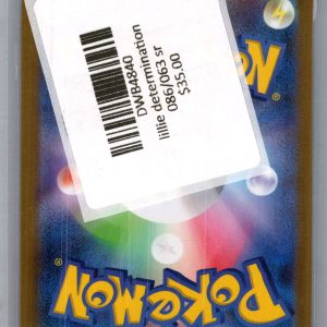Lillie Determination 086/063 sr, Japanese Singles Pokemon card - alternate view
