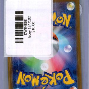 Lacey 124/102, Japanese Singles Pokemon card - alternate view