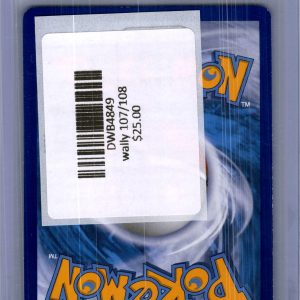 Wally 107/108, Roaring Skies Pokemon card - alternate view