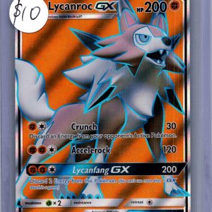 Lycanroc gx 136/147, Burning Shadows Pokemon card