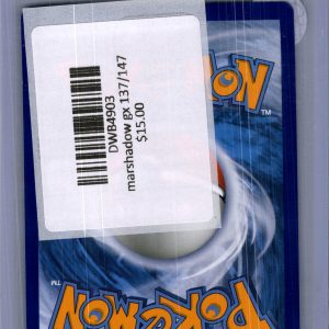 Marshadow GX 80/147, Burning Shadows Pokemon card - alternate view