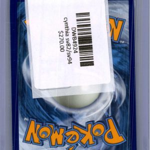 Cynthia sv82/sv94, Hidden Fates Pokemon card - alternate view