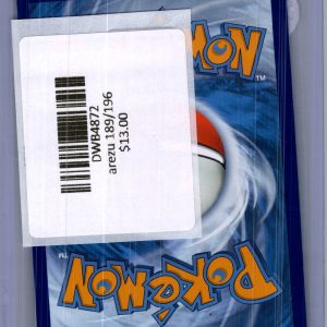 Arezu 189/196, Lost Origns Pokemon card - alternate view