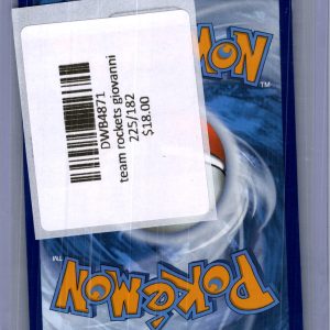 Team Rockets Giovanni 225/182, Destined Rivals Pokemon card - alternate view