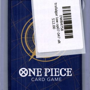 Trafalgar Law OP07-047 alt, One Piece Singles One Piece trading card - alternate view