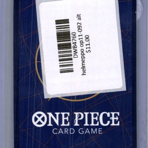 Helmeppo OP11-092 alt, One Piece Singles One Piece trading card - alternate view