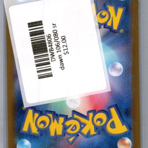Dawn 106/080 sr, Japanese Singles Pokemon card - alternate view