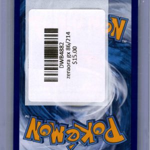 Zeraora gx 86/214, Lost Thunder Pokemon card - alternate view