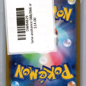 Lana assitance 088/066 sr, Japanese Singles Pokemon card - alternate view