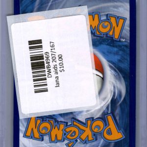 Lana Aids 207/167, Twilight Masquerade Pokemon card - alternate view