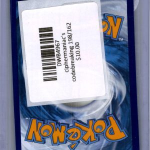 Ciphermaniac's Codebreaking 198/162, Twilight Masquerade Pokemon card - alternate view