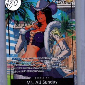 Ms All Sunday op14-084 Sr alt, One Piece Singles One Piece trading card