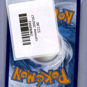 Carmine 204/167, Twilight Masquerade Pokemon card - alternate view