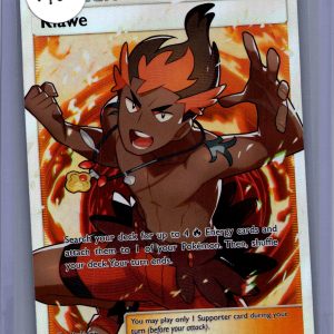 Kiawe 144/147, Burning Shadows Pokemon card