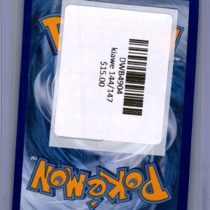 Kiawe 144/147, Burning Shadows Pokemon card - alternate view