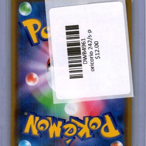 Oricorio 242/s-p, Japanese Singles Pokemon card - alternate view