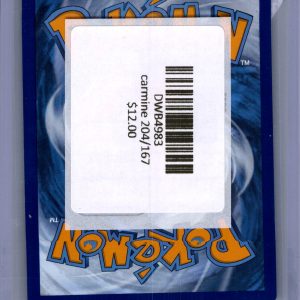 Carmine 204/167, Twilight Masquerade Pokemon card - alternate view