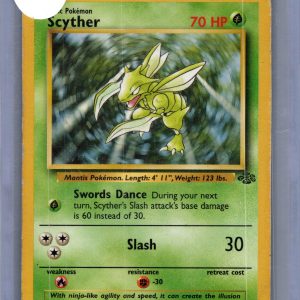 Scyther 26/64, Vintage Singles Pokemon card