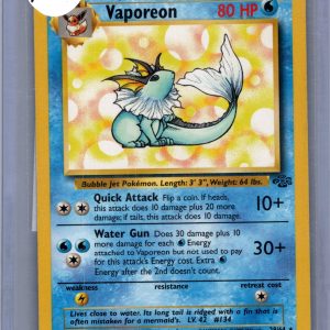 Vaporeon 28/64, Vintage Singles Pokemon card