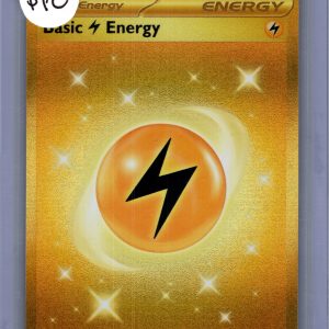 Basic Lightning Energy 257/198, Scarlet Violet Pokemon card