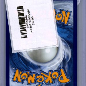 Beedrill EX 098/086, Chaos Rising Pokemon card - alternate view