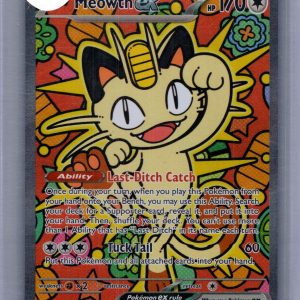 Meowth EX 121/088, Perfect Order Pokemon card