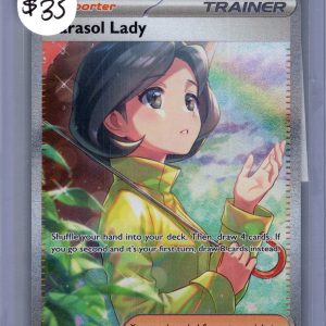 Parasol Lady 255/182, Paradox Rift Pokemon card