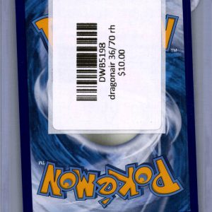 Dragonair 36/70 Reverse Holo, Dragon Majesty Pokemon card - alternate view
