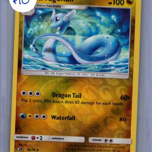 Dragonair 36/70 Reverse Holo, Dragon Majesty Pokemon card