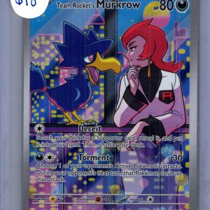 Team Rocket's Murkrow 200/182, Destined Rivals Pokemon card