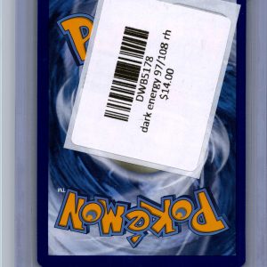 Dark Energy 97/108 Reverse Holo, Evolutions Pokemon card - alternate view