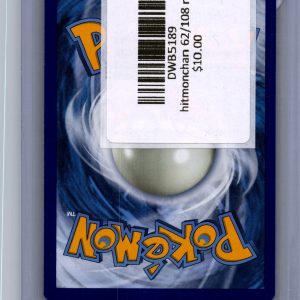 Hitmonchan 62/108 Reverse Holo, Evolutions Pokemon card - alternate view