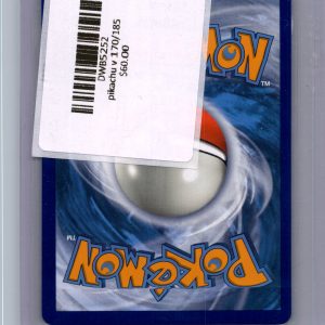 Pikachu V 170/185, Vivid Voltage Pokemon card - alternate view