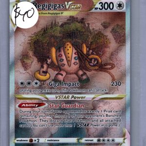 Regigigas VSTAR GG55/GG70, Crown Zenith Pokemon card
