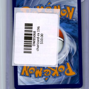 Charizard EX 196, PROMO Pokemon card - alternate view