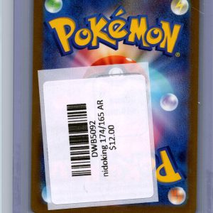 Nidoking 174/165 AR, Japanese Singles Pokemon card - alternate view